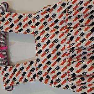 Anthropologie Helena Square Neck Smocked Tiered Midi Dress